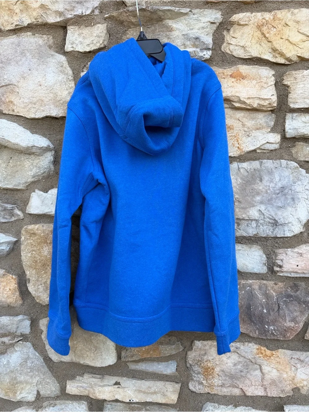 Nike Royal Blue Pullover Hoodie with Navy Swoosh